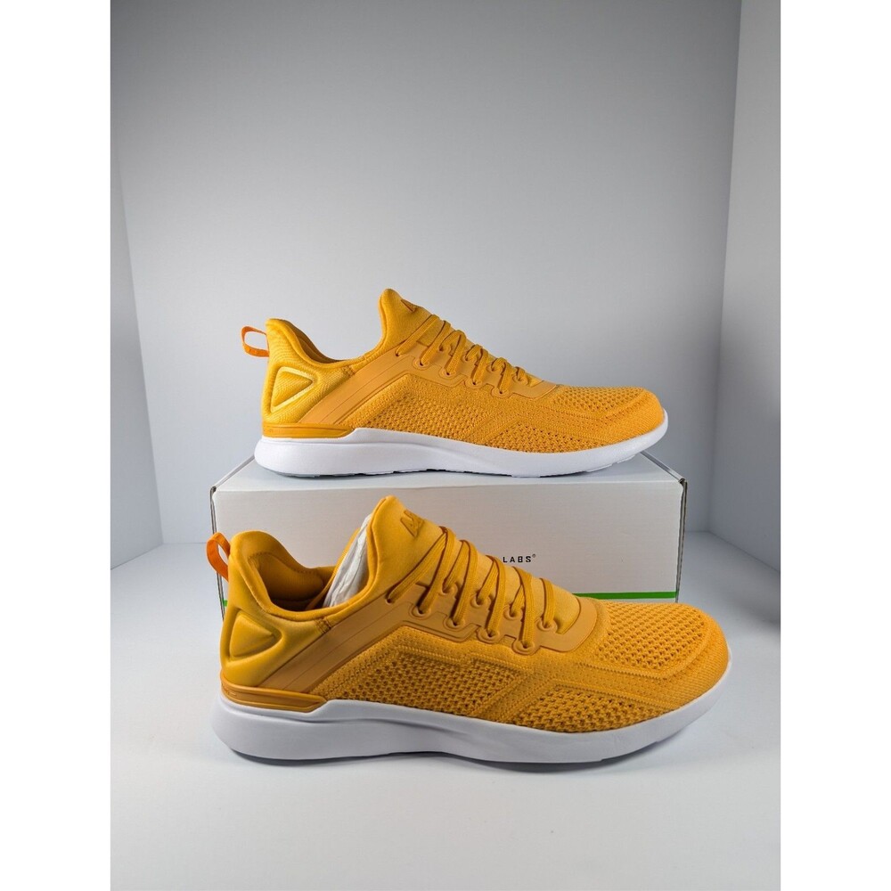 APL TechLoom Tracer Men's Size 12 Mango Yellow Training Shoe - New in Box - Picture 2 of 12